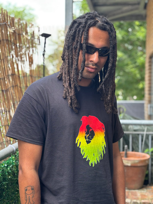 Lion Pride Unisex T-Shirt – Rasta Edition
