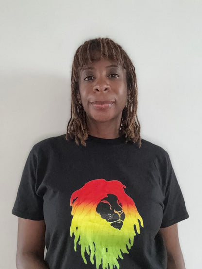 Lion Pride Unisex T-Shirt – Rasta Edition