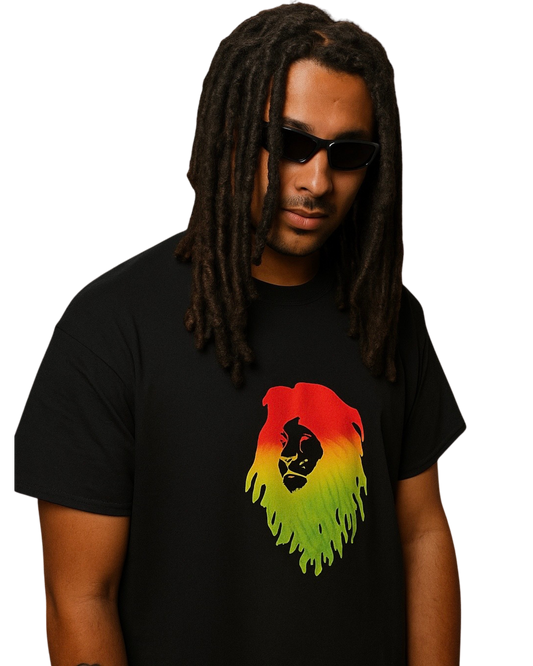 Lion Pride Unisex T-Shirt – Rasta Edition